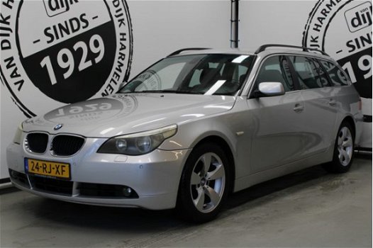 BMW 5-serie Touring - 525i Executive AUTOMAAT *YOUNGTIMER TO BE* NAVIGATIE TREKHAAK CRUISE CONTROL 6 - 1