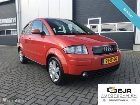 Audi A2 - 1.4 TDI youngtimer , cruise control, clima, trekhaak - 1