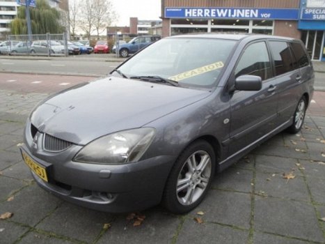 Mitsubishi Lancer - Wagon 1.6MPi met o.a. Airco, LM-velgen, Sp.stuur en Trekh - 1