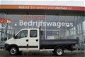 Iveco Daily - 35C13D Dubbel cabine Kipper Airco, lage km stand - 1 - Thumbnail