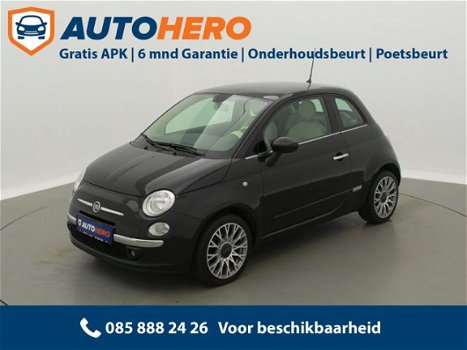 Fiat 500 - 1.2 Lounge JH40615 | Pano | Airco | Radio | CD | MP3 | Bluetooth | Lichtmetalen Velgen | - 1