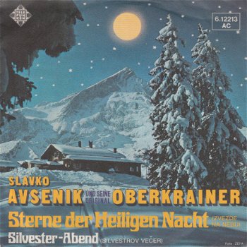 KERSTSINGLE * Slavko Avsenik Sterne Der Heilige Nacht * Germany 7