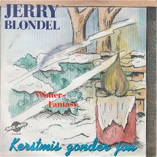 KERSTSINGLE * JERRY BLONDEL - Kerstmis Zonder Jou * BELGIUM 7"