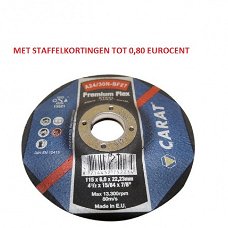 Afbraamschijf 115X6 metaal met zeer veel staffelkorting