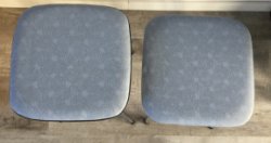 Twee vintage krukjes