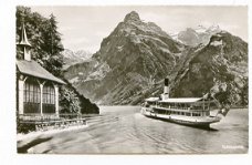 A025 Tellskapelle met boot / Zwitserland