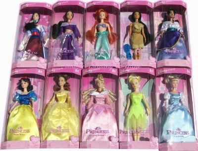 Disney Store Princess Barbie Set! - 1