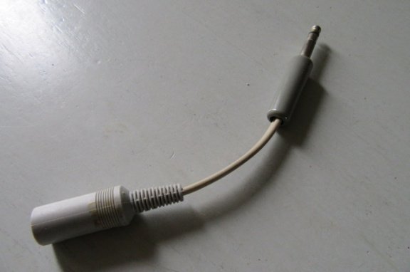 Kabel DIN5 270° (dobbelsteen) female naar jack 6,3 - Afbeelding 3