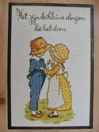 Borduur patroon: Holly Hobbie Het zijn de kleine dingen... - nr. 1