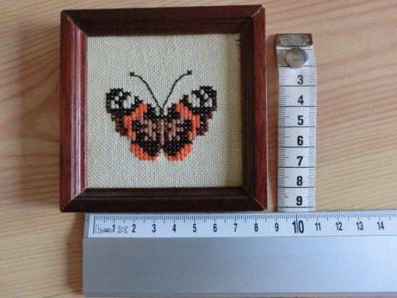 Kleine borduur patroontjes ( applicatie ) o.a. vlinder - Afbeelding 4