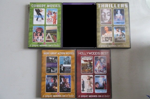 16 Films op DVD oa actie comedy drama thriller - NIEUW - nr. 1