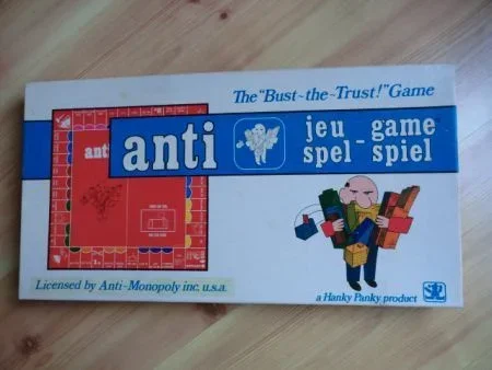 Bust the trust game / Anti spel / Anti monopoly - NIEUWSTAAT - 1