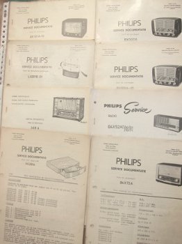 SERVICE DOCUMENTATIE PHILIPS - Diverse typen - zie lijst (D000) - 1