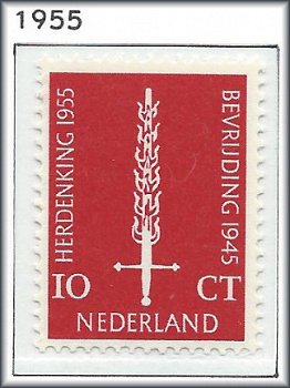 Nederland - Bevrijding 1945-1955 - NVPH 660 - Serie - Postfris - 1