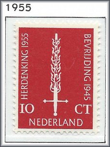 Nederland - Bevrijding 1945-1955 - NVPH 660 - Serie - Postfris