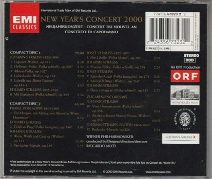 dubbel CD Nieuwjaars concert 2000 - Riccardo Muti - 2