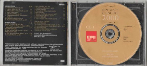 dubbel CD Nieuwjaars concert 2000 - Riccardo Muti - 3