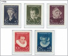 Nederland - Kinderzegels 1956 - NVPH 683#687 - Serie - Postfris