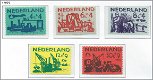 Nederland - Zomerzegels 1959 - NVPH 722#726 - Serie - Postfris - 1 - Thumbnail