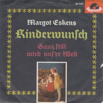 KERSTSINGLE * Margot Eskens - Kinderwunsch * GERMANY 7