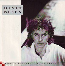 KERSTSINGLE * DAVID ESSEX * BACK IN ENGLAND FOR CHRISTMAS * GREAT BRITAIN 7"