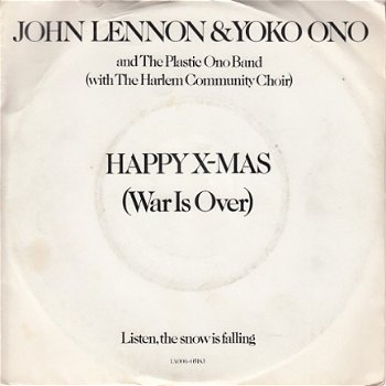 KERSTSINGLE * JOHN LENNON & YOKO ONO * HAPPY X-MAS * HOLLAND 7