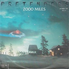 KERSTSINGLE  * PRETENDERS - 2000 MILES  * GERMANY 7"