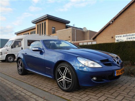 Mercedes-Benz SLK-klasse - 200 K. AIRSCARF/NAVIGATIE/PARKEERSENSOREN/LEER/AIRCO/ORIGINEEL-NEDERLANDS - 1