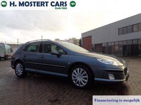 Peugeot 407 SW - 2.2 HDiF XS * PANORAMA * NAVIGATIE * MEENEEM PRIJSJE - 1