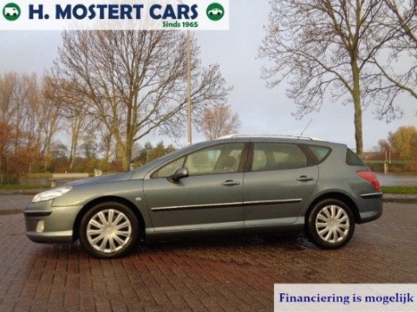 Peugeot 407 SW - 2.2 HDiF XS * PANORAMA * NAVIGATIE * MEENEEM PRIJSJE - 1