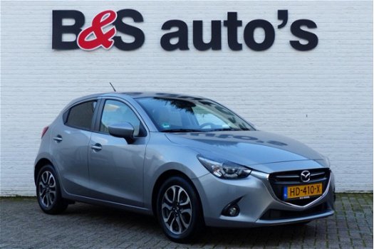 Mazda 2 - 2 1.5 Skyactiv-G Skylease GT HEAD-UP DISPLAY LEDER NAVI STOELVERWARMING CRUISE LED PDC - 1