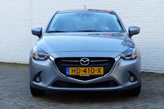 Mazda 2 - 2 1.5 Skyactiv-G Skylease GT HEAD-UP DISPLAY LEDER NAVI STOELVERWARMING CRUISE LED PDC - 1