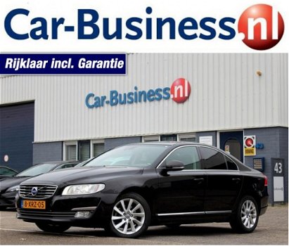 Volvo S80 - D4 180pk Autom. Summum + Xenon + Leder + Navi + S-Dak - 1