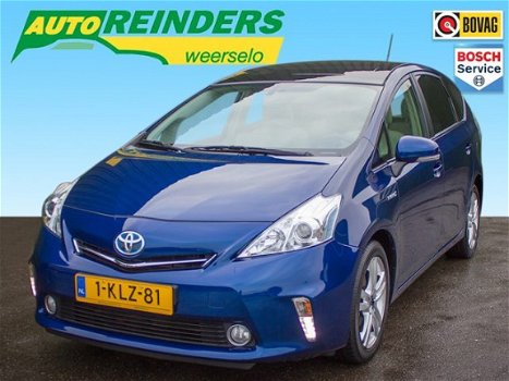 Toyota Prius Wagon - 1.8 Hybrid 7-pers. + Navi / Camera / Panoramadak / 17inch - 1