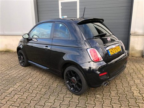 Fiat 500 - S 1.2 bj2014 *Sport *Airco *Black *47.000km - 1