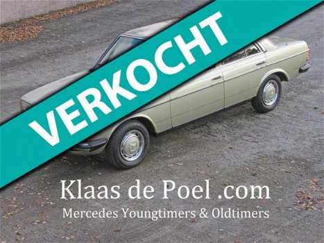 Mercedes-Benz 200-280 (W123) - 200-serie (300 D 5 cyl. airco leder - 1