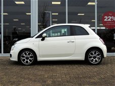 Fiat 500 - 0.9 TwinAir 500S | Airco | Parelmoer Lak | Lichtmetalen Velgen |