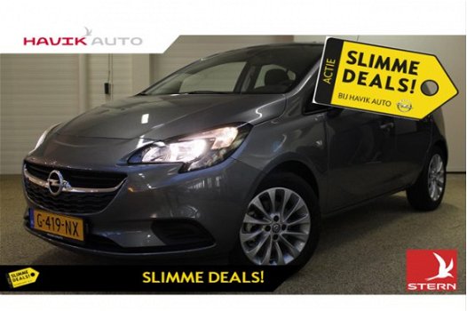 Opel Corsa - 5drs 1.0 Turbo 90pk Edition | Stoelverwarming | Stuurverwarming - 1