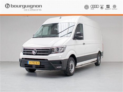 Volkswagen Crafter - 35 2.0 TDI L3H3 Comfortline , Vloerplaat, Lat-/Wandbekleding, Sidebars, Rearbar - 1