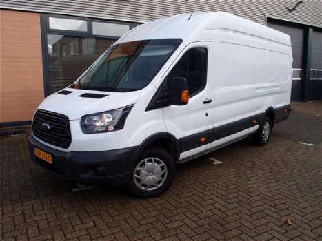 Ford Transit - 350 2.0 TDCI L4H3 131 pk jumbo airco nieuwstaat Ambiente 3-pers maxi - 1