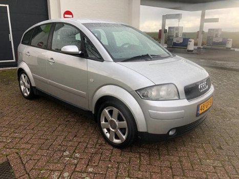 Audi A2 - 1.4 Goed onderhouden/Climate-Control/Nap/elek-ramen/Lmv/Apk/CV/CD - 1