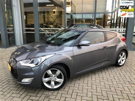 Hyundai Veloster - 1.6 GDI i-Catcher Navi Airco 6-Bak Cruise Lm.velgen Elec.pakket Radio/cd - 1