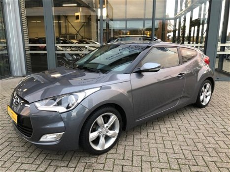 Hyundai Veloster - 1.6 GDI i-Catcher Navi Airco 6-Bak Cruise Lm.velgen Elec.pakket Radio/cd - 1