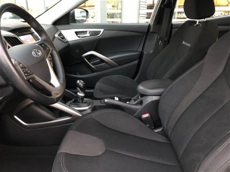 Hyundai Veloster - 1.6 GDI i-Catcher Navi Airco 6-Bak Cruise Lm.velgen Elec.pakket Radio/cd - 1