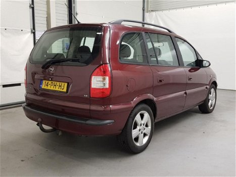 Opel Zafira - 1.8-16V Maxx ✅NAP, 7PERS, AIRCO, CRUISE, BOEKJES, APK 27-03-2020, TREKHAAK, ELEC RAMEN - 1