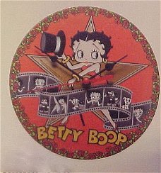 Betty Boop Wandklok 2