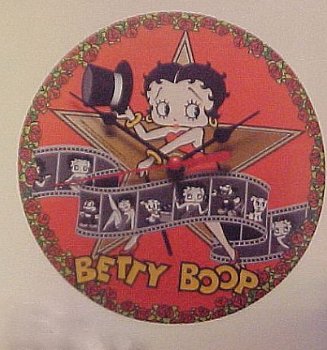 Betty Boop Wandklok 1 - 1