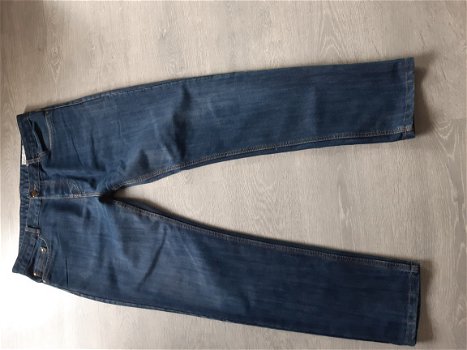 Nieuwstaat blauwe spijkerbroek DENIM CO W36/L32 SLIM - 1