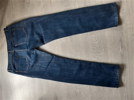Nieuwstaat blauwe spijkerbroek DENIM CO W36/L32 SLIM - 4