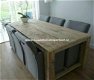 Steigerhout Tafel Eettafel Bureau GRATIS BEZORGD - 4 - Thumbnail